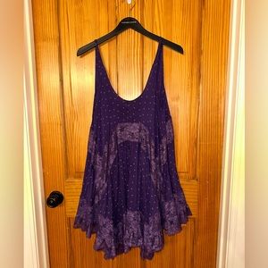 Free People sz XS purple dress